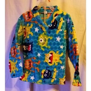 Sion Pullover Fleece Monster‎ PJ Top Size 4